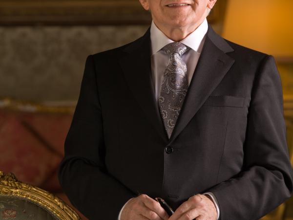 Michael D. posing for photo.