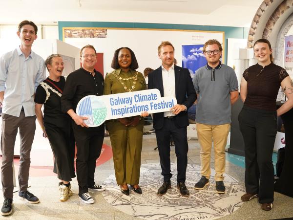 staff at launch of festival