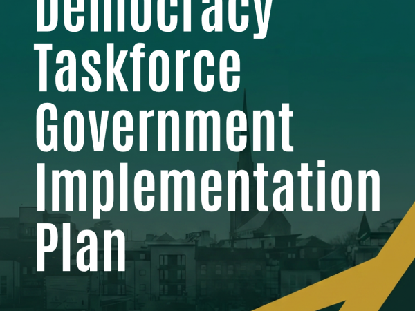 Local Democracy Taskforce Government Implementation Plan