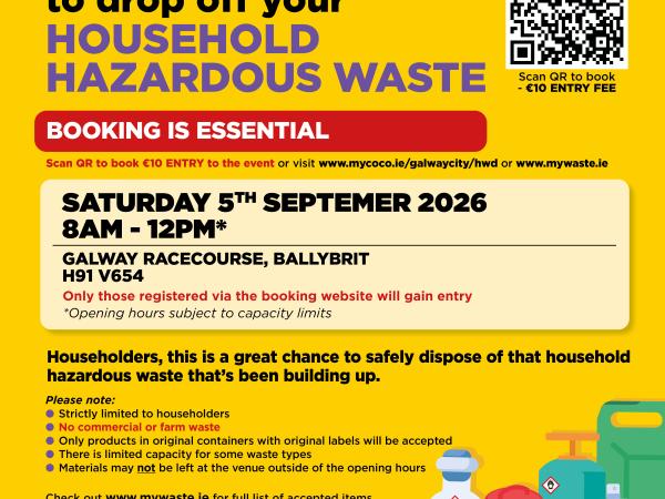 Hazardous Waste Day Poster 2026