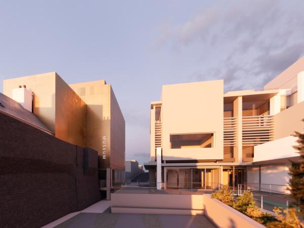 rendering of what the museum will look like