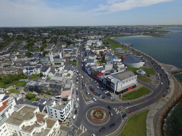 Aerial View of Salthill Galway City